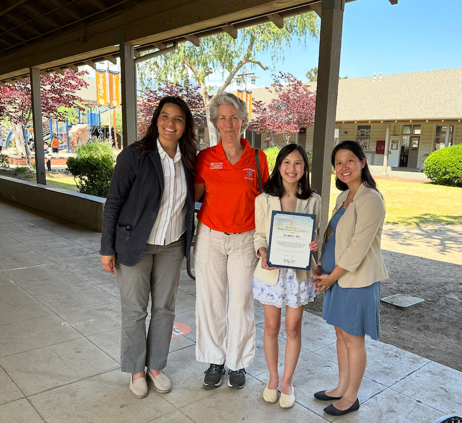 Received the Certificate of Congressional Recognition from United States Congresswoman Judy Chu for implementation of sorting and composting program