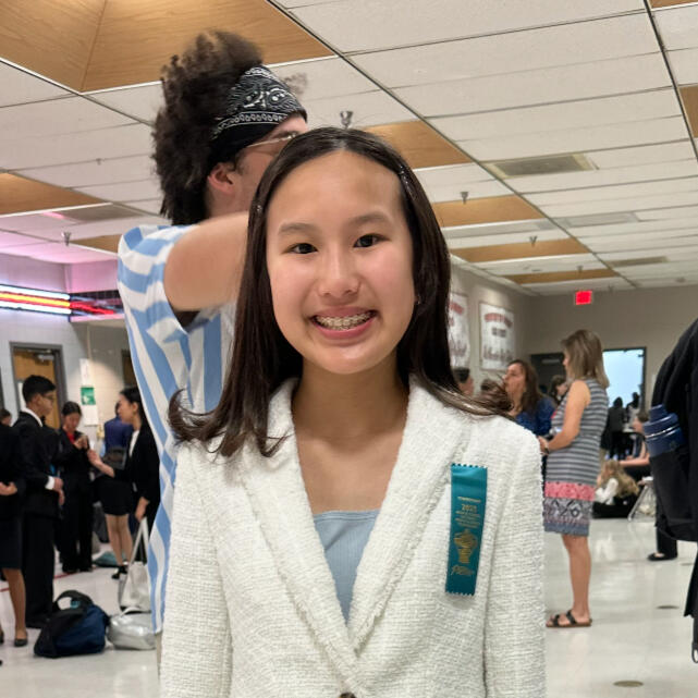 An avid orator, participating in Original Oratory and Declamation, ranked No 2. in the Nation in Original Oratory and No 1. in California in both Original Oratory and Declamation