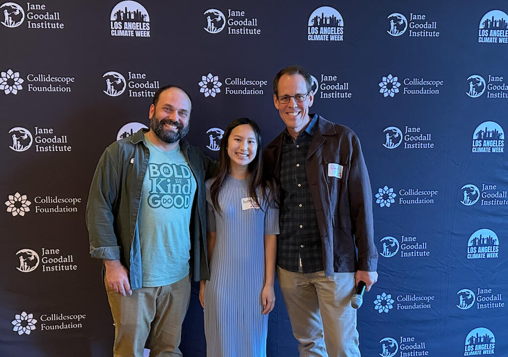 Keynote Speaker at LA Climate Week's Event Tomorrow, Together: Weaving LA’s Climate Future (2025), featured on LA Climate Week's Instagram